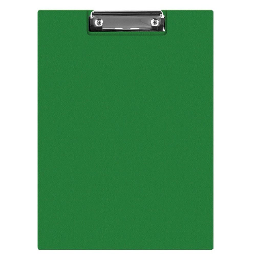 Clipboard dublu A5, plastifiat PVC, Q-Connect - verde_1