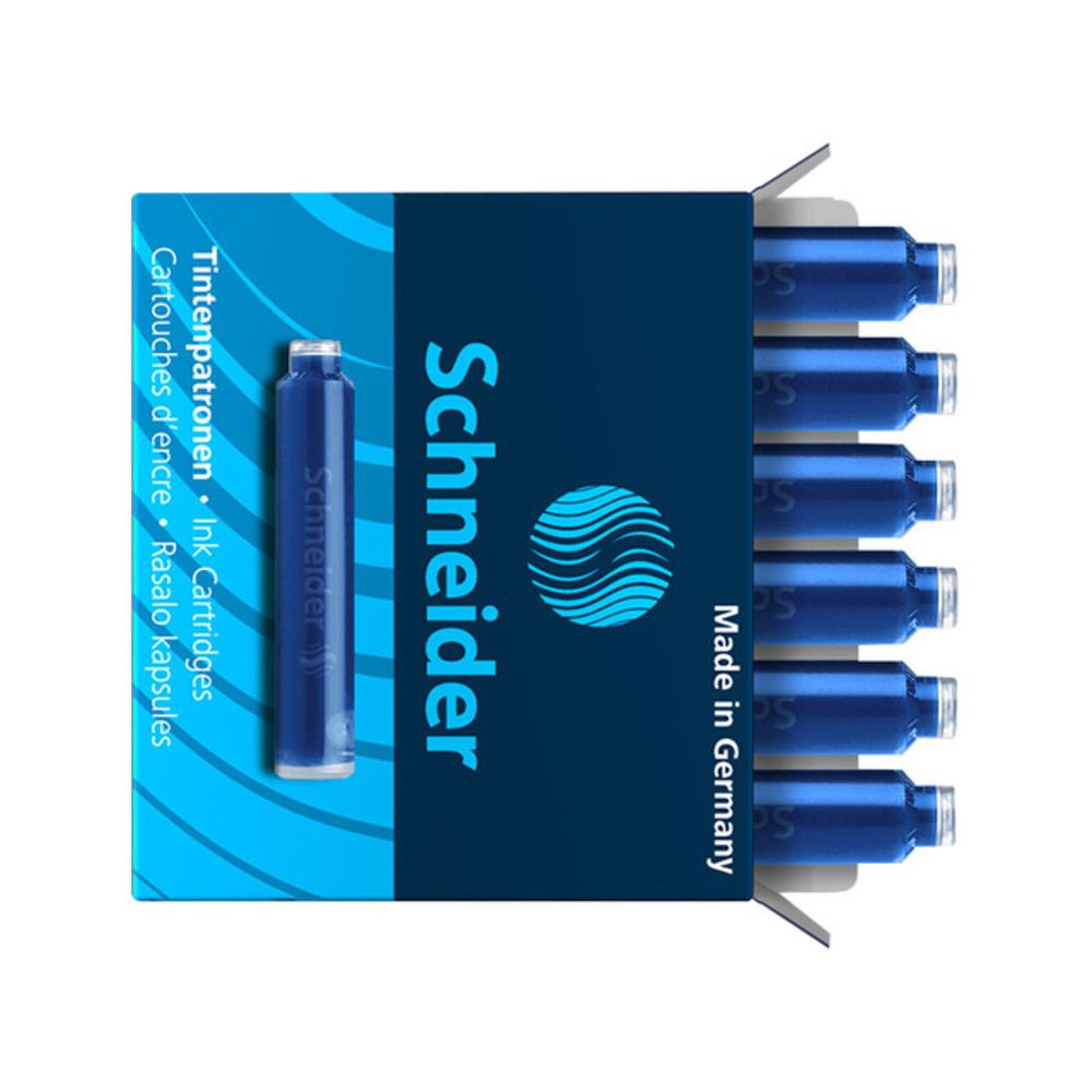Patroane SCHNEIDER, 6buc/set - cerneala albastru royal_1